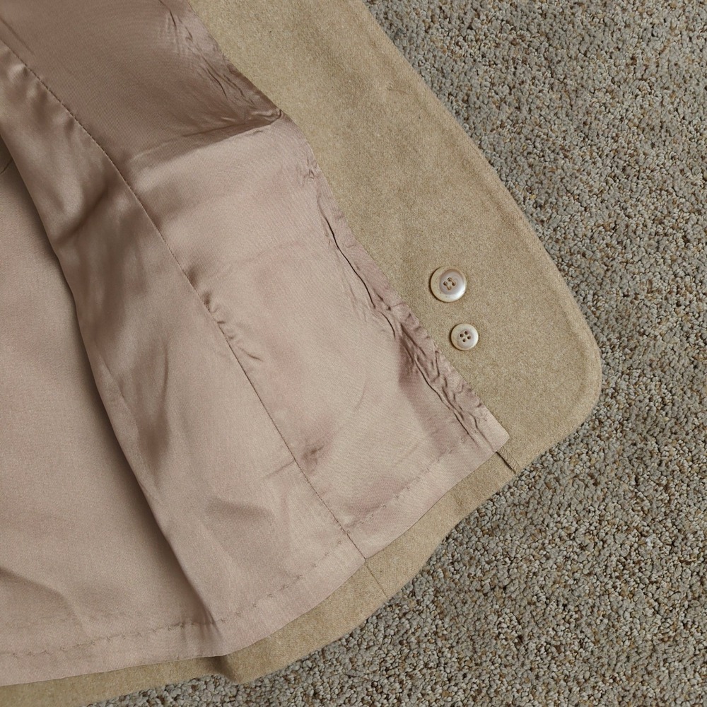 Pendleton Women's Beige Wool Two Button Blazer Cl… - image 2